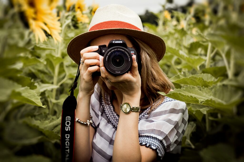 Image for taking photographs.